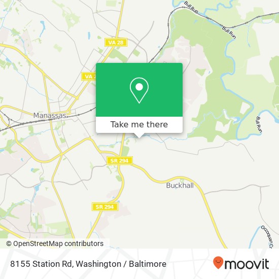 8155 Station Rd, Manassas, VA 20111 map