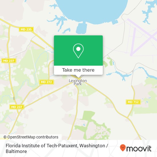 Mapa de Florida Institute of Tech-Patuxent, 21803 Three Notch Rd