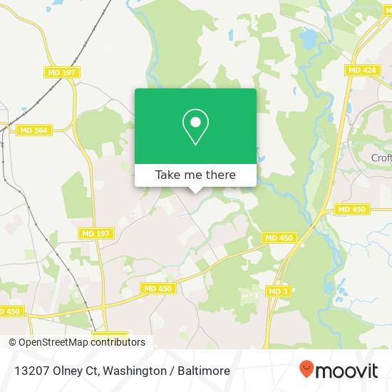 13207 Olney Ct, Bowie, MD 20715 map