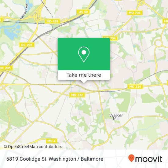 5819 Coolidge St, Capitol Heights, MD 20743 map