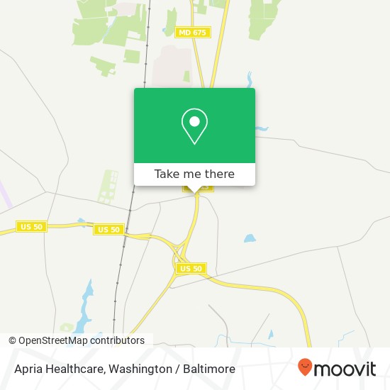 Apria Healthcare, 119 Naylor Mill Rd map