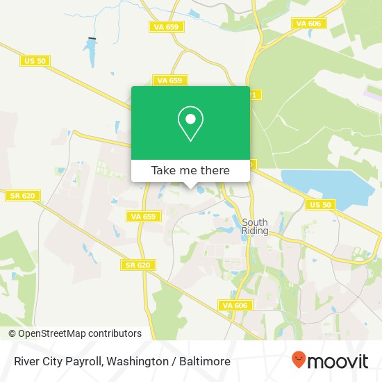 Mapa de River City Payroll, 25035 Avonlea Dr