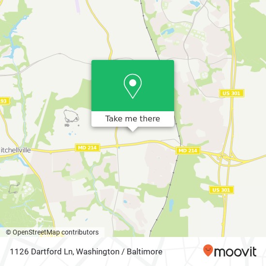 1126 Dartford Ln, Bowie, MD 20721 map