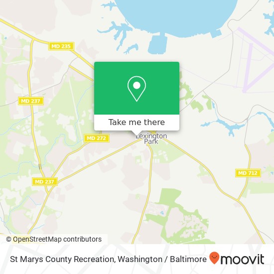 Mapa de St Marys County Recreation, 21770 F D Roosevelt Blvd