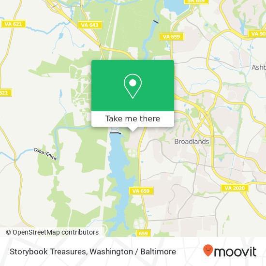 Mapa de Storybook Treasures, 42437 Holly Knoll Ct