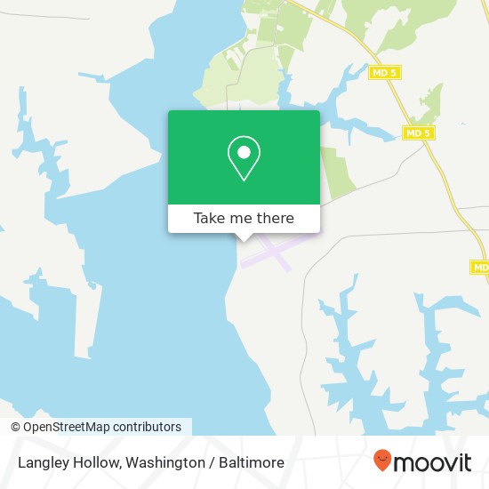 Mapa de Langley Hollow