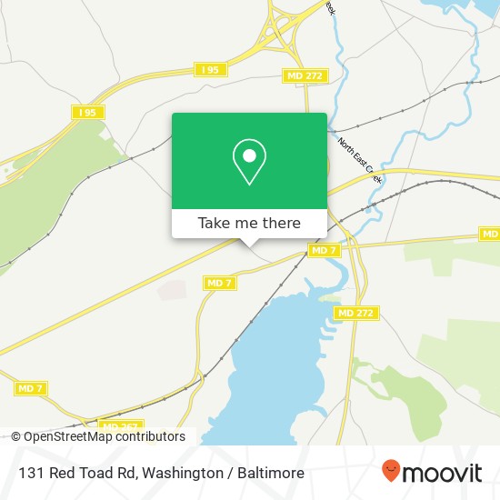 131 Red Toad Rd, North East, MD 21901 map