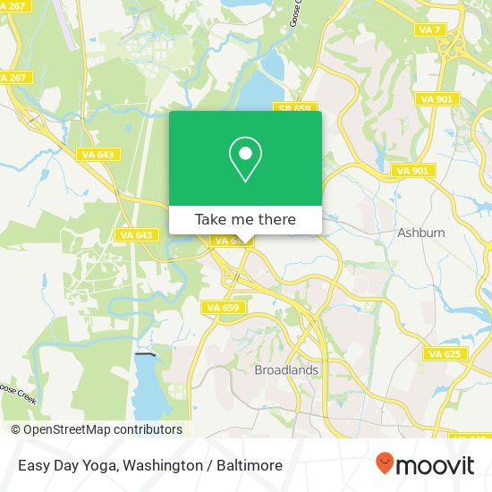 Mapa de Easy Day Yoga, 21040 Sycolin Rd