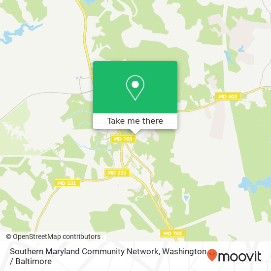 Mapa de Southern Maryland Community Network, 55 Armory Rd
