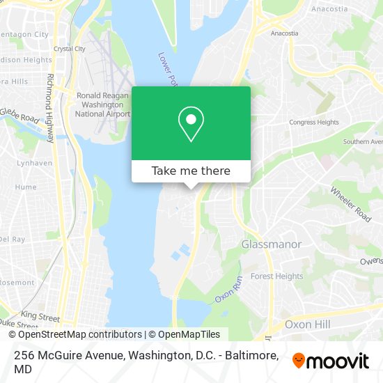 256 McGuire Avenue map