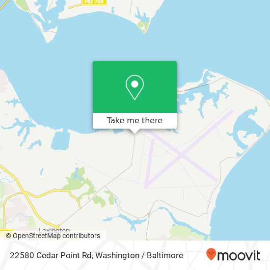 22580 Cedar Point Rd, Patuxent River, MD 20670 map