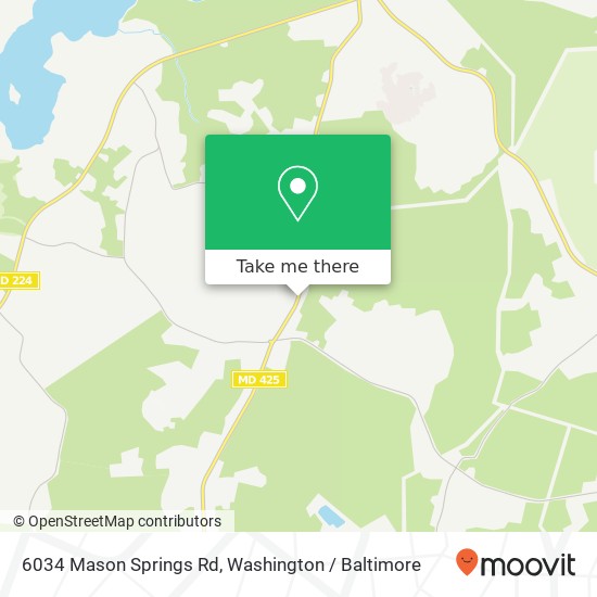 6034 Mason Springs Rd, Indian Head, MD 20640 map