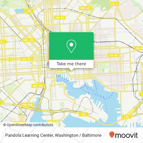 Mapa de Pandola Learning Center, 914 Stiles St