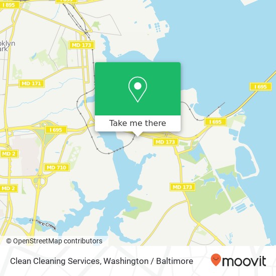 Clean Cleaning Services map