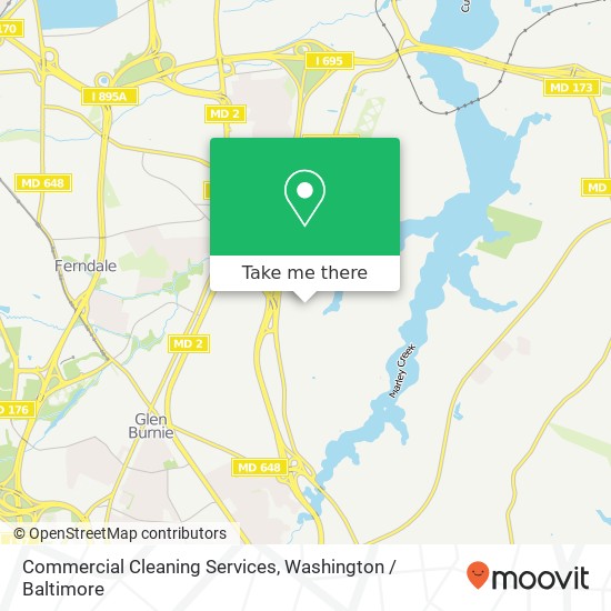 Commercial Cleaning Services, 113 Juniper Dr map