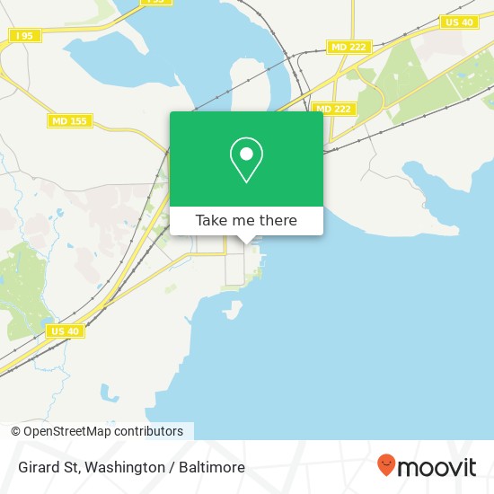 Mapa de Girard St, Havre de Grace, MD 21078