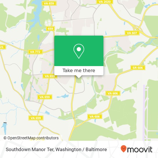 Southdown Manor Ter, Ashburn, VA 20148 map