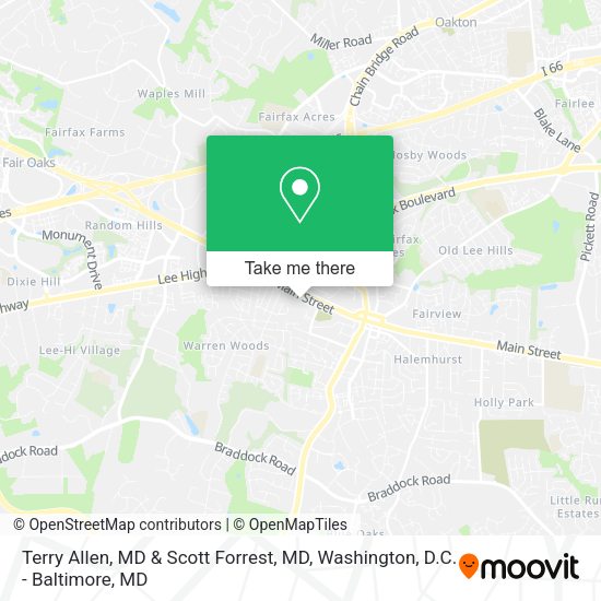 Terry Allen, MD & Scott Forrest, MD map