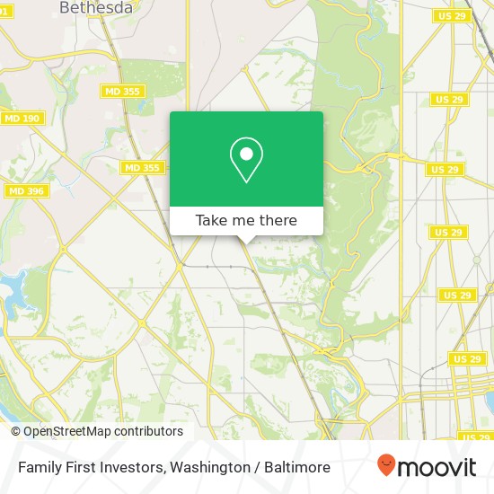 Family First Investors, 4545 Connecticut Ave NW map