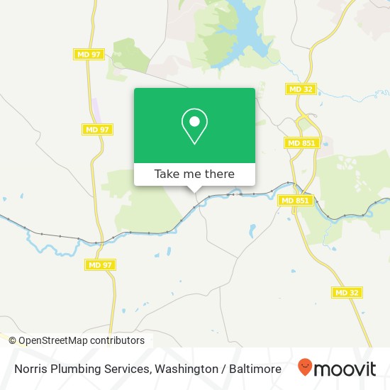 Mapa de Norris Plumbing Services