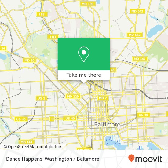 Dance Happens, 120 W Mosher St map