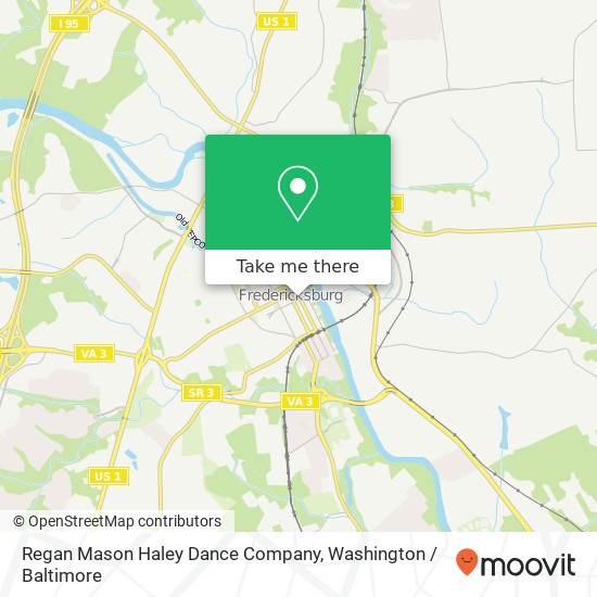 Mapa de Regan Mason Haley Dance Company, 213 George St