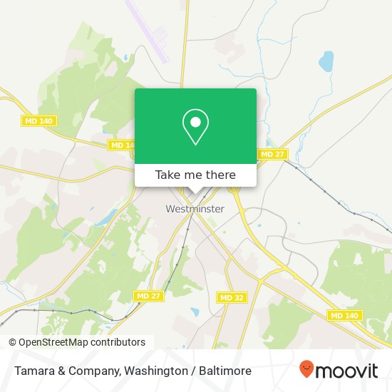 Mapa de Tamara & Company, 37 John St