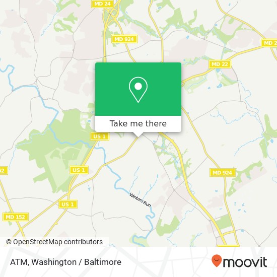 Mapa de ATM, 709 Baltimore Pike