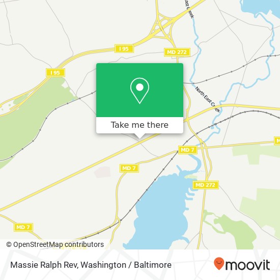 Mapa de Massie Ralph Rev, 216 Red Toad Rd