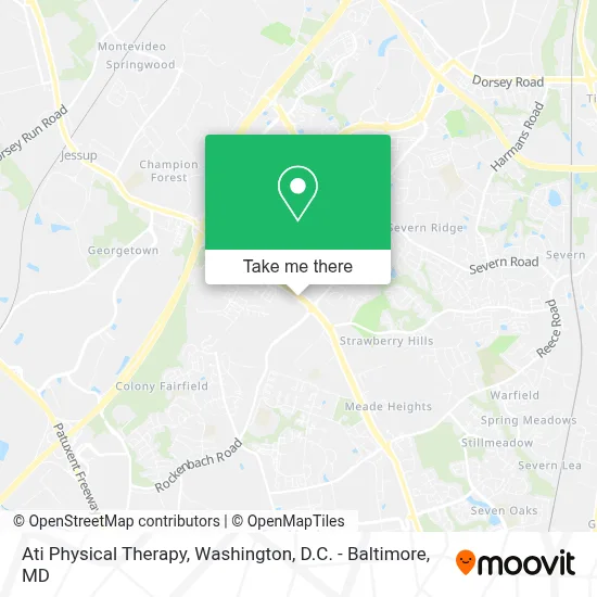 Ati Physical Therapy map