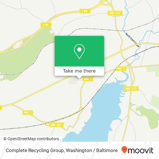 Complete Recycling Group, 3040 Pulaski Hwy map