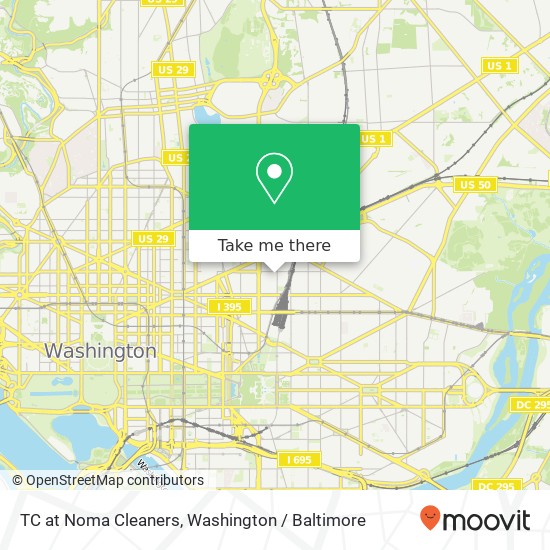 TC at Noma Cleaners, 1160 1st St NE map