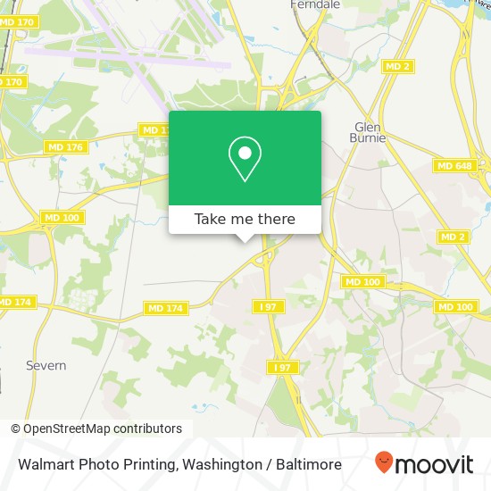 Mapa de Walmart Photo Printing, 407 George Clauss Blvd