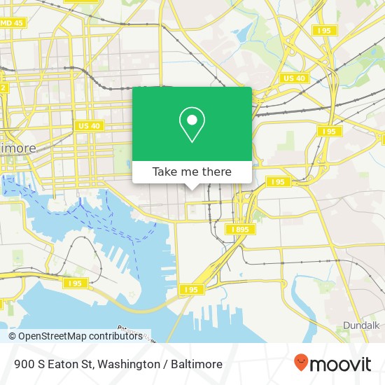 900 S Eaton St, Baltimore, MD 21224 map