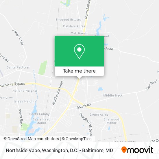 Northside Vape map