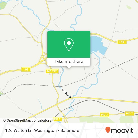 126 Walton Ln, North East, MD 21901 map
