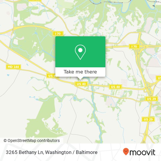 3265 Bethany Ln, Ellicott City, MD 21042 map