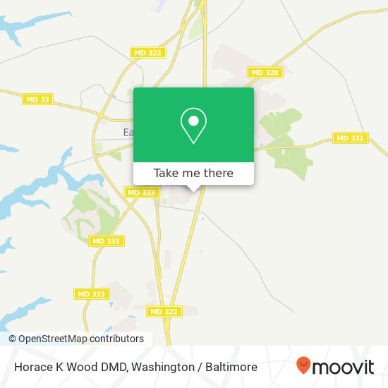 Mapa de Horace K Wood DMD, 508 Cynwood Dr