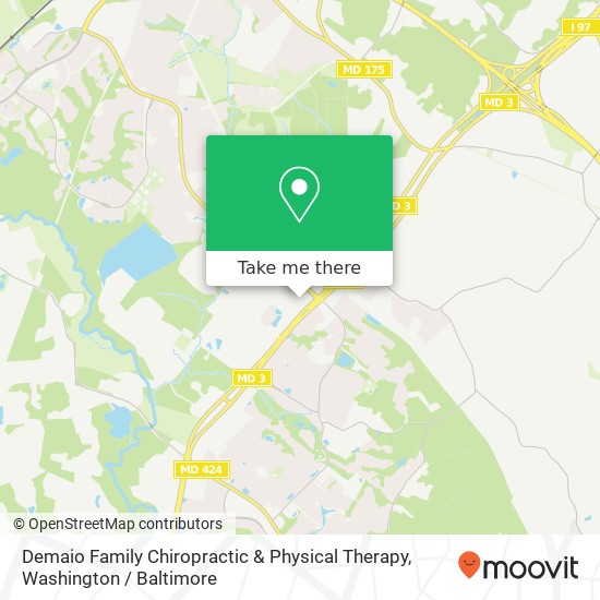 Demaio Family Chiropractic & Physical Therapy, 2654 Brandermill Blvd map