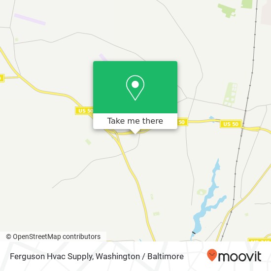 Mapa de Ferguson Hvac Supply, 28594 Naylor Mill Rd