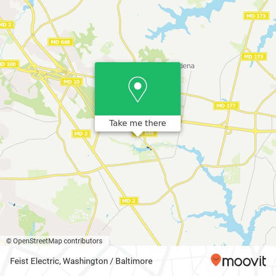 Feist Electric, 8265 Baltimore Annapolis Blvd map