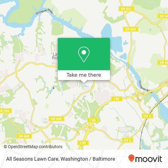 Mapa de All Seasons Lawn Care, 12735 Torrington St