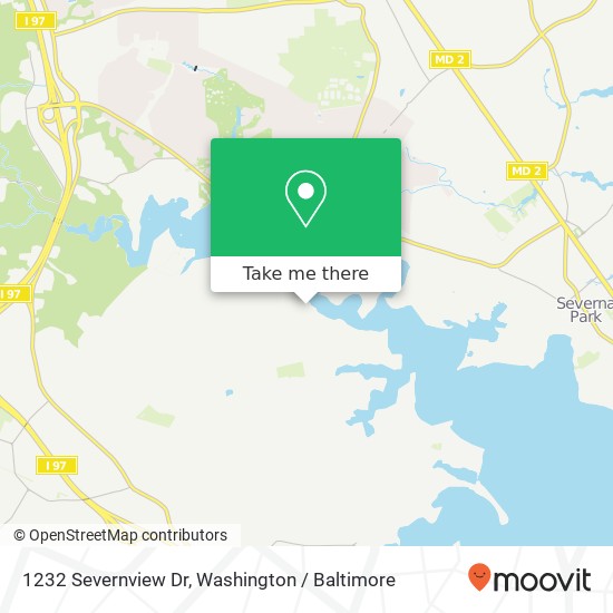 1232 Severnview Dr, Crownsville, MD 21032 map