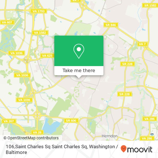 106,Saint Charles Sq Saint Charles Sq, Sterling, VA 20164 map