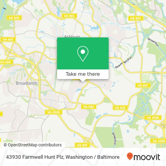 43930 Farmwell Hunt Plz, Ashburn, VA 20147 map