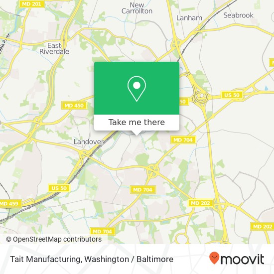 Tait Manufacturing map
