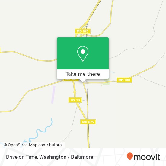 Drive on Time, 11678 Somerset Ave map