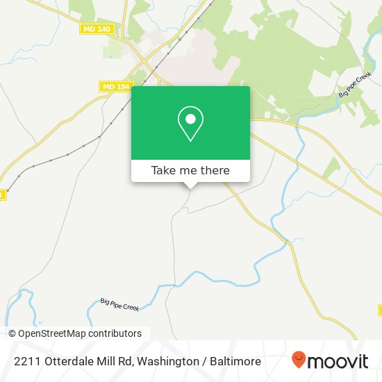 2211 Otterdale Mill Rd, Taneytown, MD 21787 map