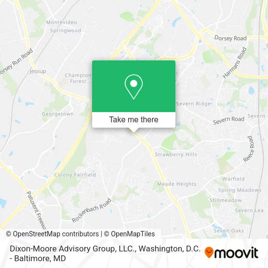 Dixon-Moore Advisory Group, LLC. map