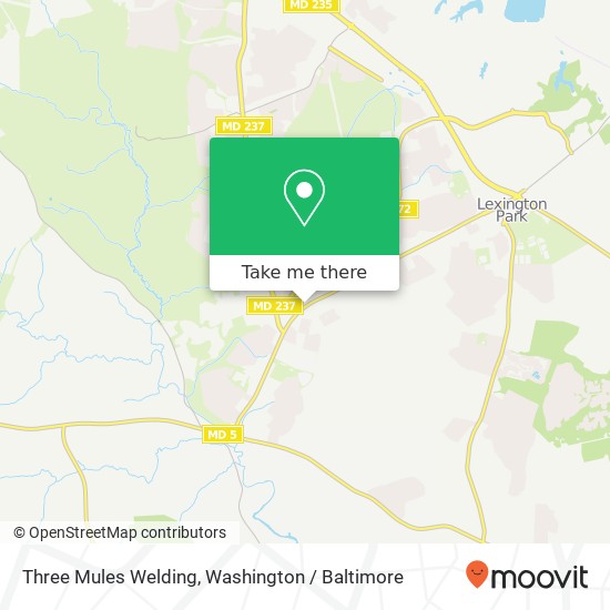 Three Mules Welding map
